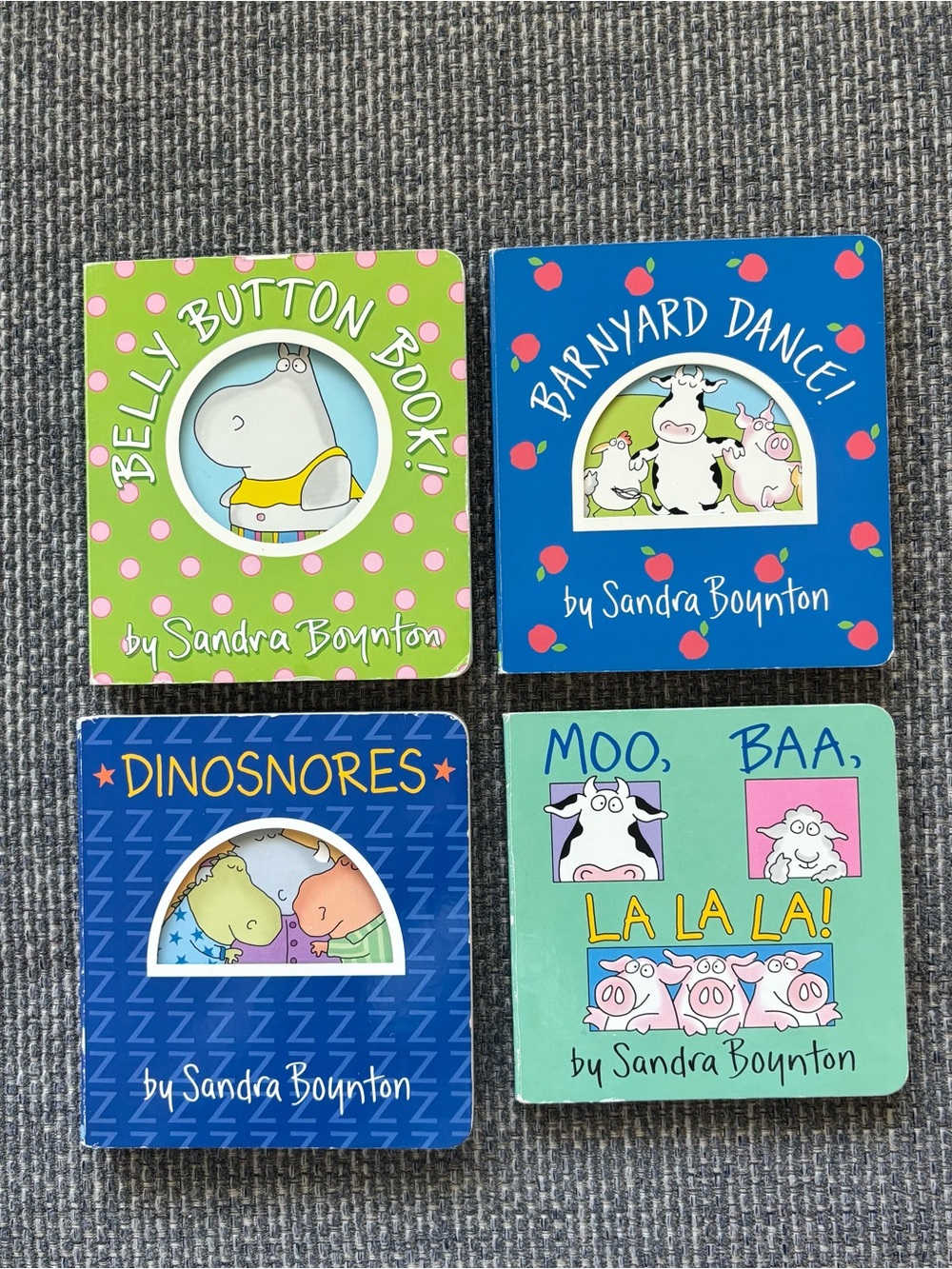 4 Sandra Boynton Baby Books